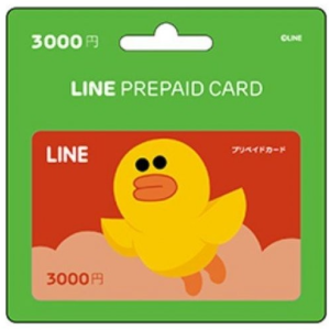 LINE: 3.000 Yen Gift Card [LINE]