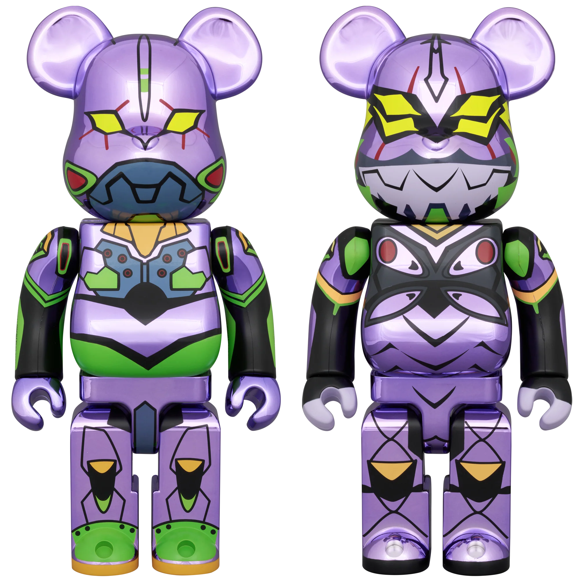 BE@RBRICK / BEARBRICK: Rebuild of Evangelion - EVA UNIT-01 & EVA