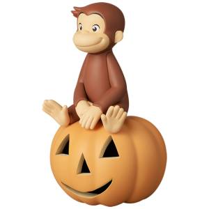 Curious George: Curious George with Pumpkin - UDF 956 [Medicom Toy]