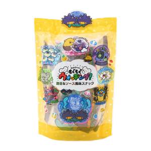 Pokémon Mogu Mogu Watching!: Pincurchin-shaped Snacks & Clips - Seaweed & Sauce Flavor (Limited Edition) [The Pokémon Company]
