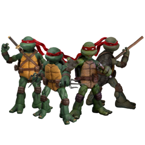 Teenage Mutant Ninja Turtles: Turtles 1/12 - ONE:12 Collective Action Figure (Set of 4) [MEZCO]