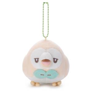 Pokémon PokéPeace: Rowlet Plush Mascot - Funny Face Ver. [Takara Tomy]