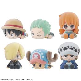 One Piece: Chibi Flocked Figure Collection (6 Packs Box