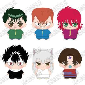 Yu Yu Hakusho: Mini Charm Plush Mascot (6 Packs Box) [Medicos Entertainment]