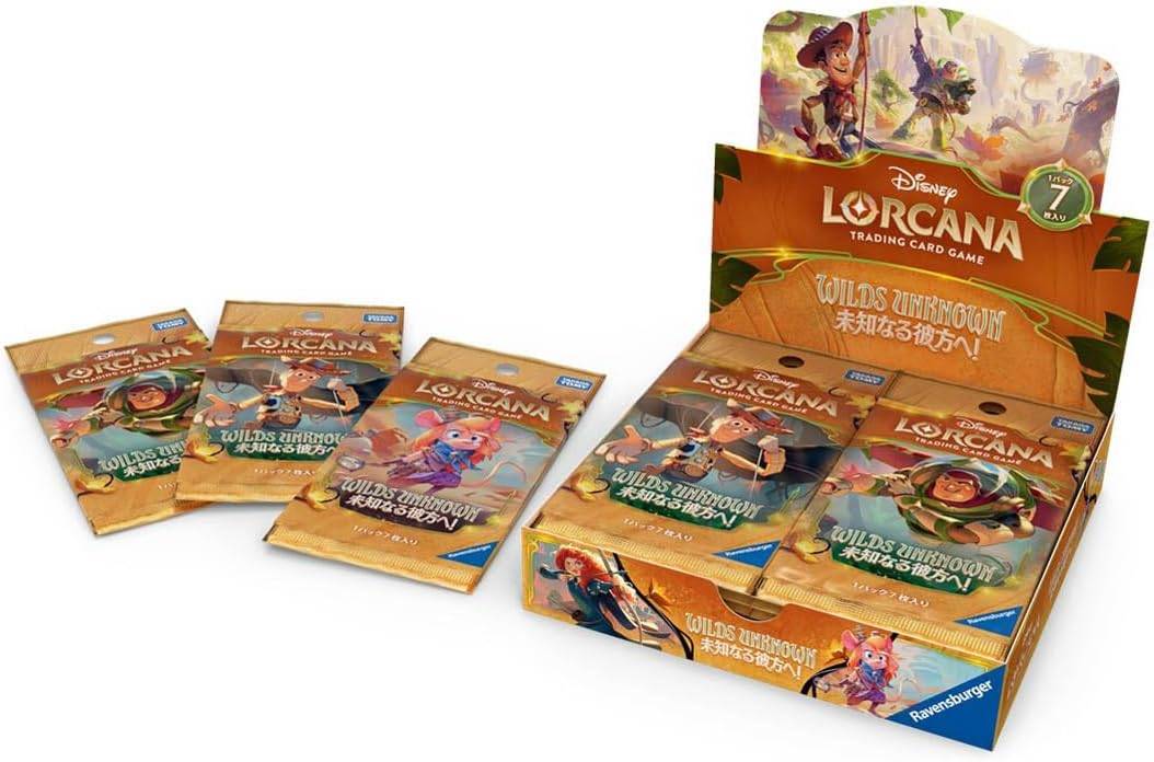 Disney Lorcana TCG: Wilds Unknown - Booster Pack Japanese Ver. (16