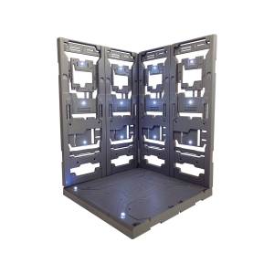 Figure Display Case: LED Hangar Base - Unpainted Molded Color [Wonder Way]