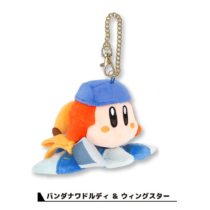 Kirby Air Riders: Waddle Dee & Wing Star Plush Mascot [SAN-EI]