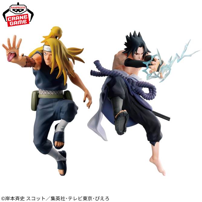 Naruto 72 Series: Sasuke Uchiha & Deidara - Vibration Stars (Banpresto)