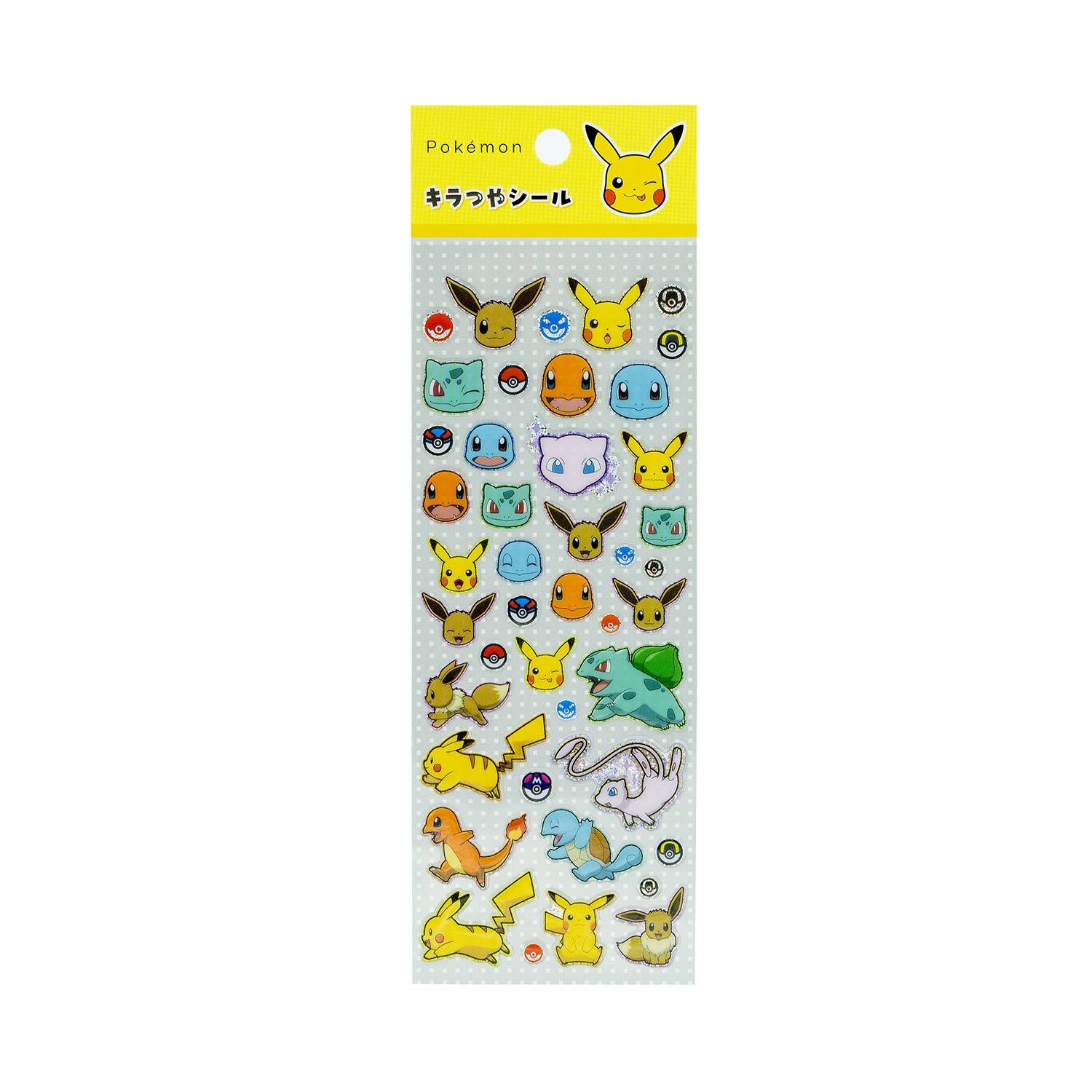 Pokémon: Sparkly and Glossy Sticker Set B [The Pokémon Company]