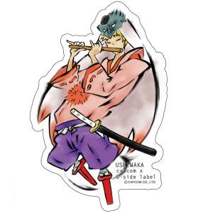 CAPCOM x B-SIDE LABEL Sticker - Okami: Ushiwaka [Goods]