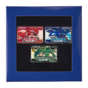Pokémon: Pokémon Ruby Sapphire and Emerald - Package Pins (Set of 3) (Limited Edition) [The Pokémon Company]