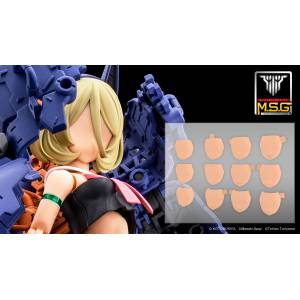M.S.G: Modeling Support Goods 08 - Megami Device Face Set Buster Doll (Skin Color D) (Plastic Model) [Kotobukiya]