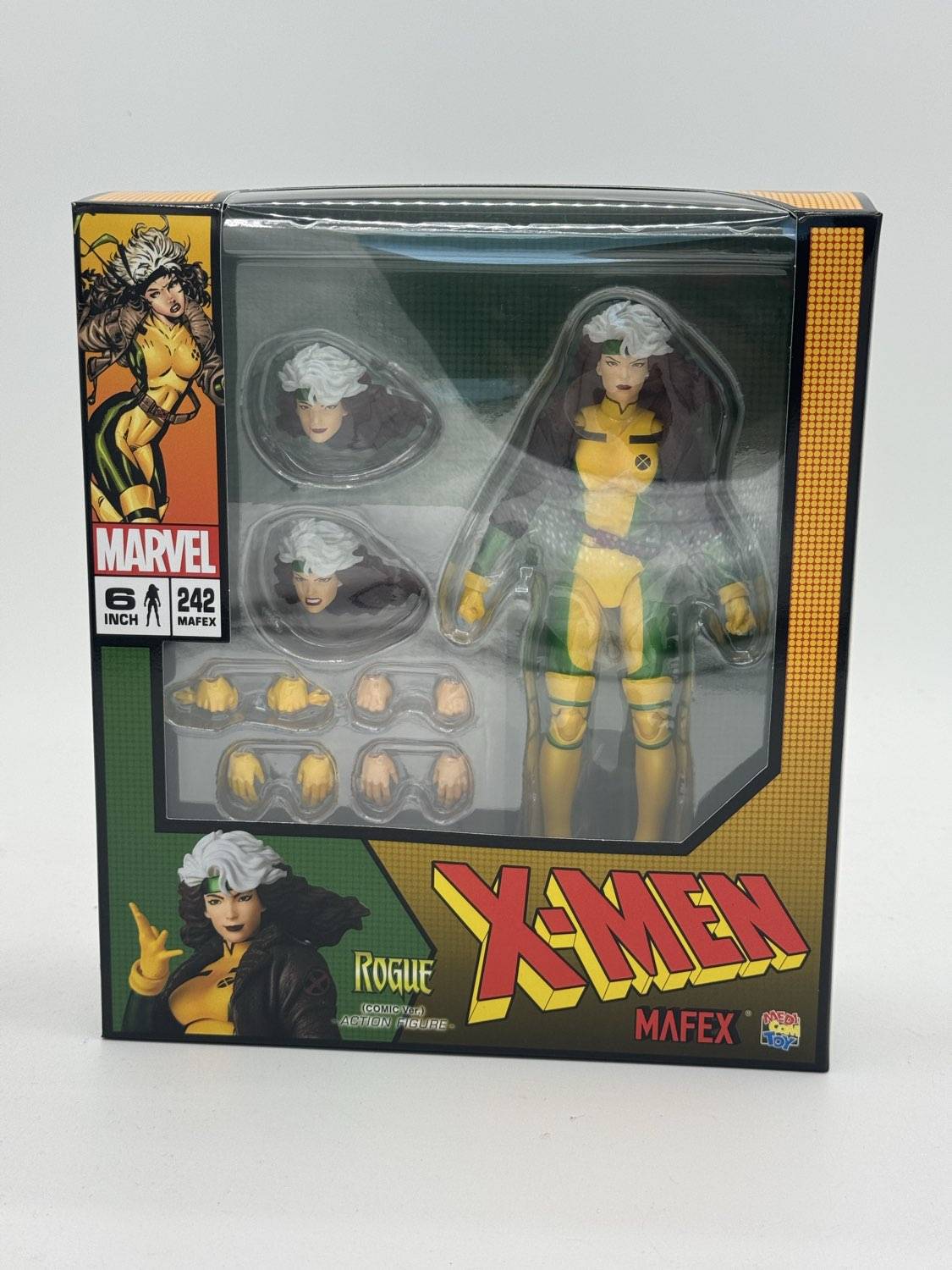 Damaged Box] MAFEX (No.242): X-Men - Rogue - Comic Ver. [Medicom