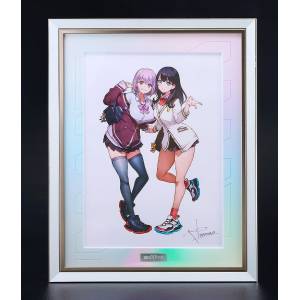 Gridman Universe: Akane Shinjo & Rikka Takarada feat Toridamono Art Frame (Limited + Bonus) [Good Smile Company]