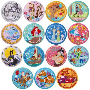 Shokugan: Disney Characters - Pin Badges & Biscuits 3 (12 Packs Box) [Bandai]