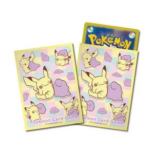 Pokémon Card Game: Ditto Transform! Ver.2 Deck Shield - 64 Sleeves (Yellow) (Limited Edition) [The Pokémon Company]