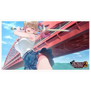 Bunny Garden 2: Rin - Rubber Desk Mat [Curtain Damashii]
