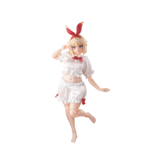 Action Figure Outfit: Puff Sleeve Roomwear Set (White) [Snail Shell]