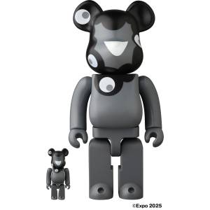 BE@RBRICK / BEARBRICK: 100% & 400% - Osaka Expo 2025 Monochrome Ver. [Medicom Toy]