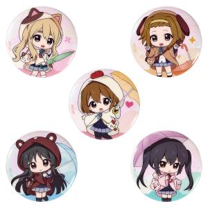 K-On!: Badge Collection (5 Pack Box) [Good Smile Moment]
