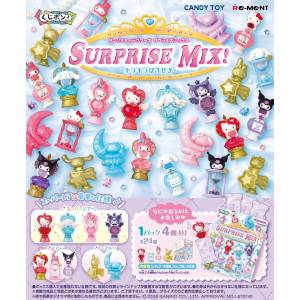 Sanrio Characters: Sparkling Jewels Surprise Mix! (8 Pack Box) [Re-Ment]
