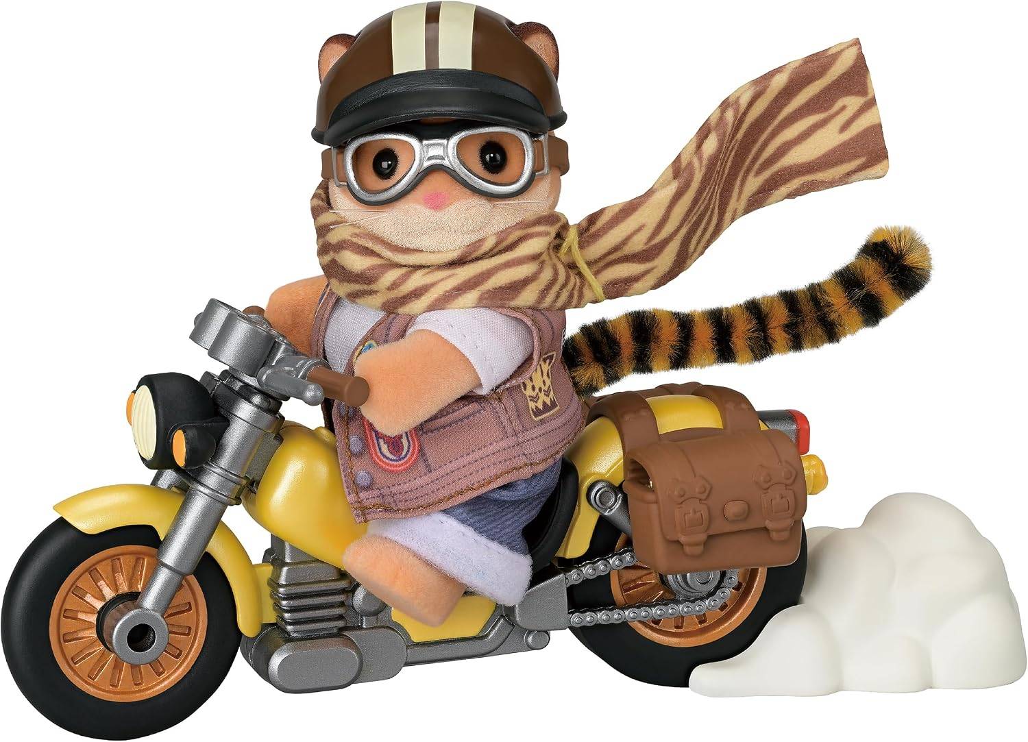 Sylvanian Families Dolls: Tiger Adventure Bike [Epoch]