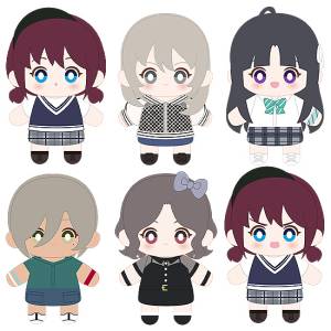 Girls Band Cry: Plush Finger Puppet Collection (6 Pack Box) [Good Smile Moment]