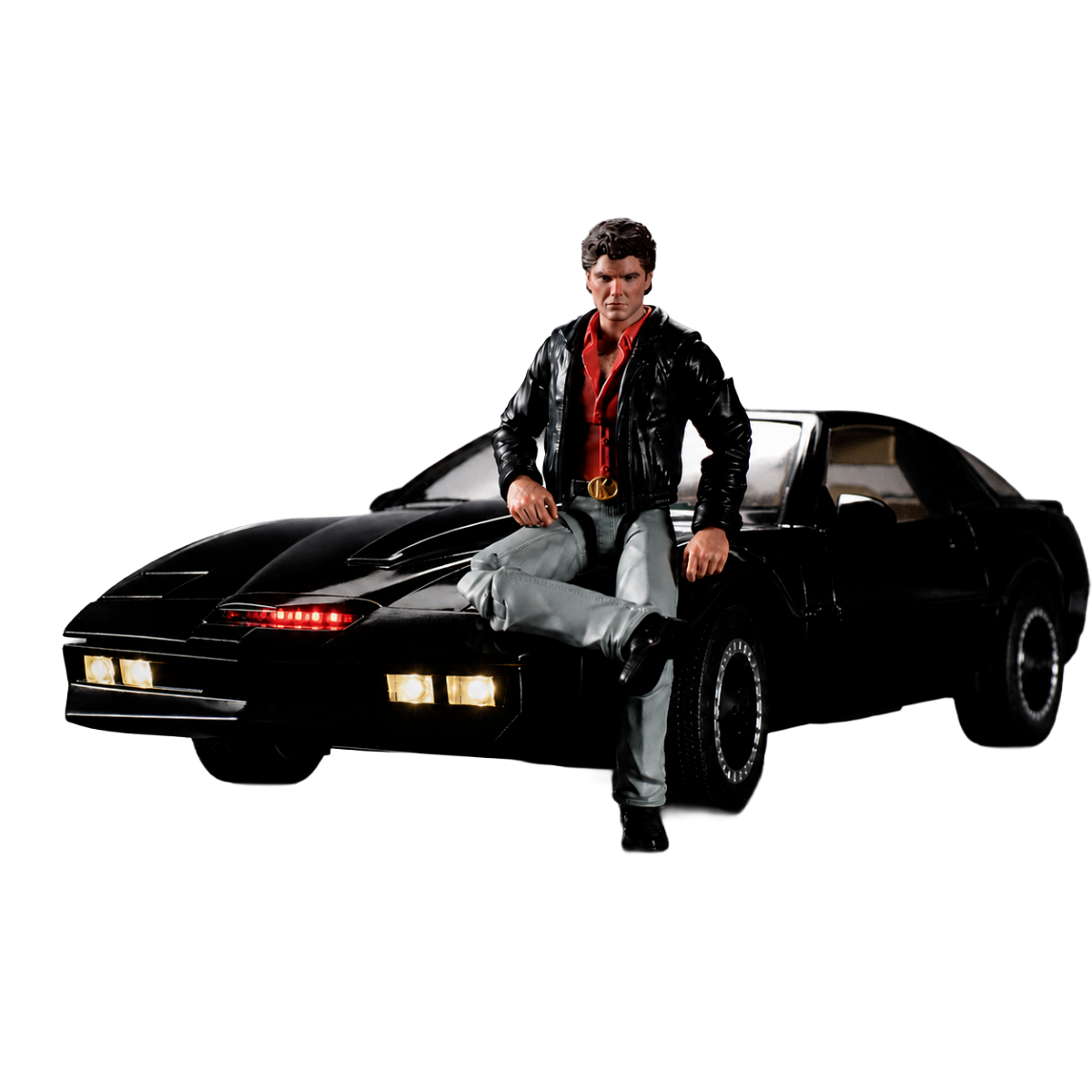 Knight Rider: Knight 2000 & Michael Knight 1/12 [Ramen TOY] - Nin