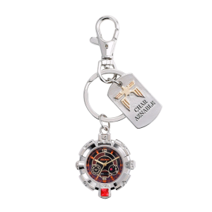 Mobile Suit Gundam GQuuuuuuX: Char Aznable Pocket Watch Keychain - Principality of Zeon (Limited Edition) [Bandai]