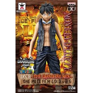 ONE PIECE - THE GRANDLINE MEN - ONE PIECE FILM GOLD VOL.6 LUFFY [Used]
