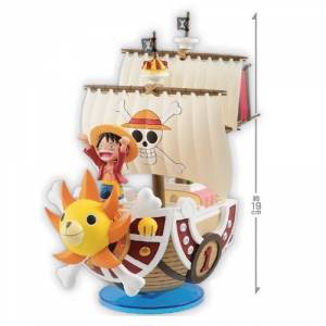 ONE PIECE - MEGA WORLD COLLECTABLE FIGURE SPECIAL!! LUFFY & THOUSAND SUNNY [Used]