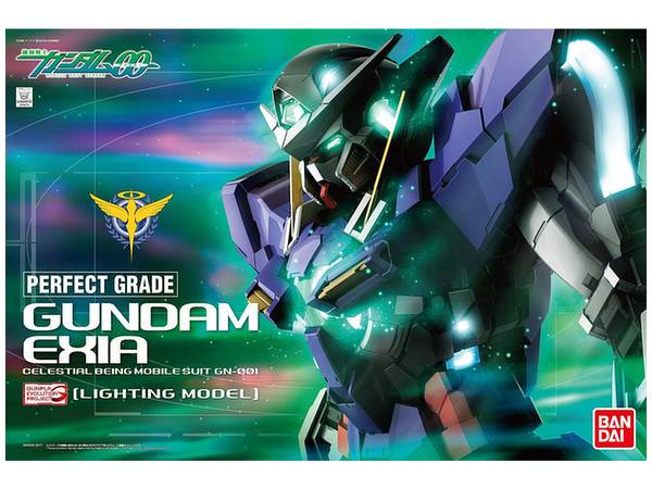 Gundam 00 (Double O) - Gundam Exia (Lighting Model) Plastic Model [1/60 PG / Bandai]