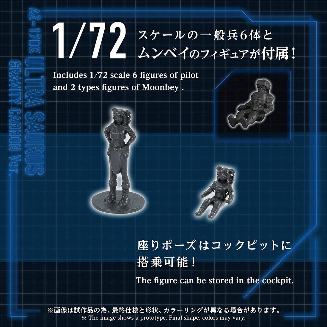 Zoids: RZ-037 Ultrasaurus - Advanced Zi (AZ-17DX) 1/72 - Gravity