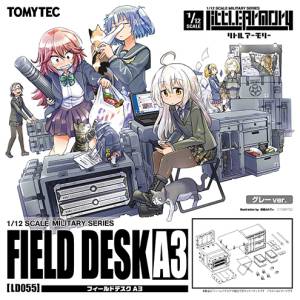Little Armory: Field Desk A3 1/12 (LD055) [Tomytec]