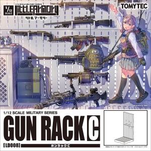 Little Armory: Gun Rack C 1/12 (LD008) (Reissue) [Tomytec]