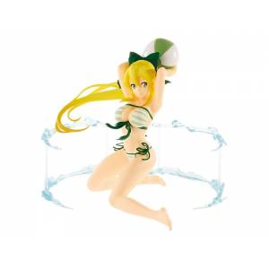 SWORD ART ONLINE CODE REGISTER - EXQ FIGURE AQUA SYLPHIDE LEAFA [Used]