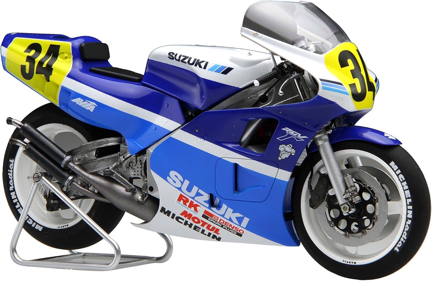 Suzuki RGV-Go XR-74 (1988) 1/12: Late Mdoel Ver. - Plastic Model (BIKE18) [Fujimi]