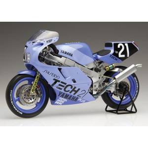 Yamaha YZF750 1/12: TECH21 1987 Suzuka 8-Hours Endurance Race - Plastic Model (BIKE9) [Fujimi]