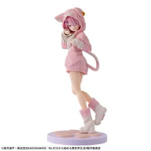 Re:Zero Starting Life in Another World: Ram - Fluffy Puck Outfit Ver. XStellar Figure (2nd Hand) [SEGA]