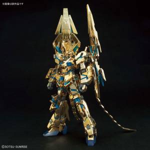 Unicorn Gundam 03 Phenex Destroy Mode (Narrative Ver.) Gold Coating Plastic Model [1/144 HGUC / Bandai]