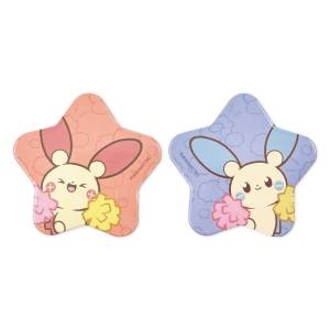 Pokémon Poképeace: Posipi & Négapi - Star-Shaped Badge (Set of 2) [The Pokémon Company]