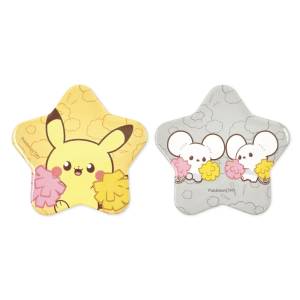 Pokémon Poképeace: Pikachu & Compagnol - Star-Shaped Badge (Set of 2) [The Pokémon Company]