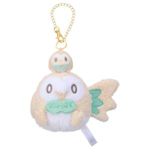 Pokémon PokéPeace: Rowlet - Plush Mascot Holding a Plushie [Takara Tomy]