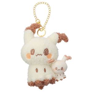 Pokémon PokéPeace: Mimiqui - Plush Mascot Holding a Plushie [Takara Tomy]