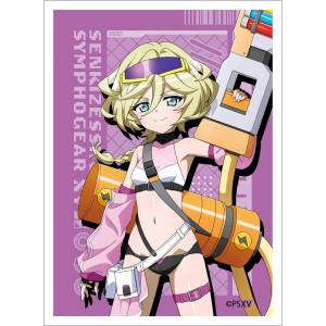 Symphogear XV: Carol Card Sleeves - Cyber Military (65 Sleeves) [Curtain Damashii]