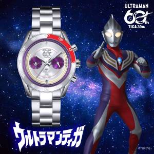 Ultraman Tiga: 30th Anniversary Chronograph Watch (Limited Edition) [Fulton Japan]