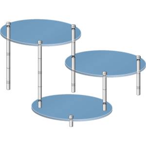 Space ∞ Art: Model Base Set (Round) - Premium Parts Collection [Hobby Base]