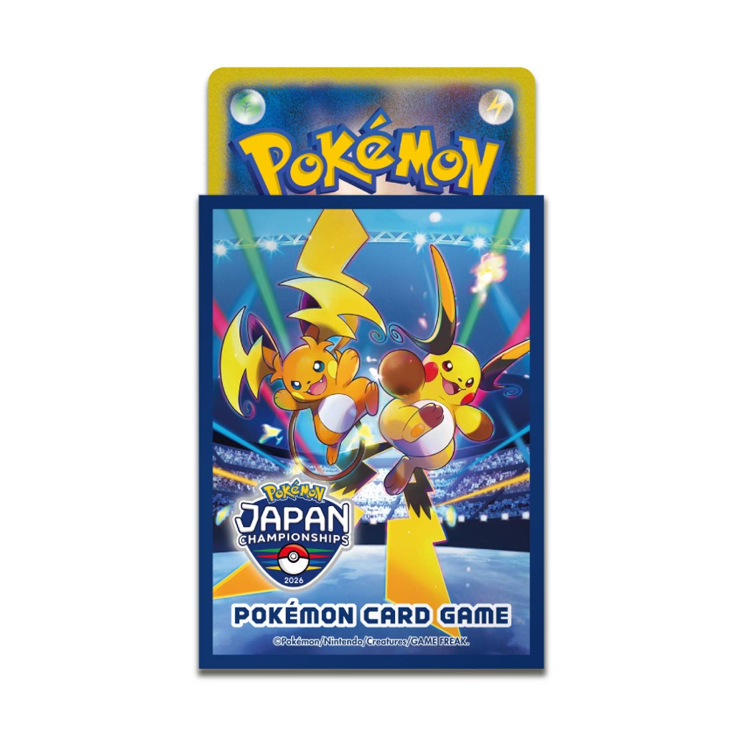 シリーズ:PCG;listno_Pokemon:15004;カード名:ポケパー… Pokémon Card Game: PJCS2026 Premium Gloss Deck Shield - 64 Sleeves
