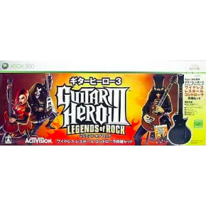 Guitar Hero III Legends of Rock - Wireless Guitar Controller Set [X360 - Used Good Condition]