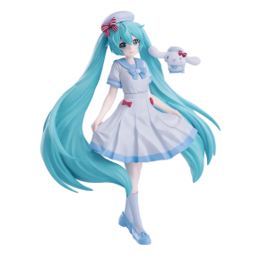 Hatsune Miku x Cinnamoroll: Summer Ver. XStellar Figure (2nd Hand) [SEGA]